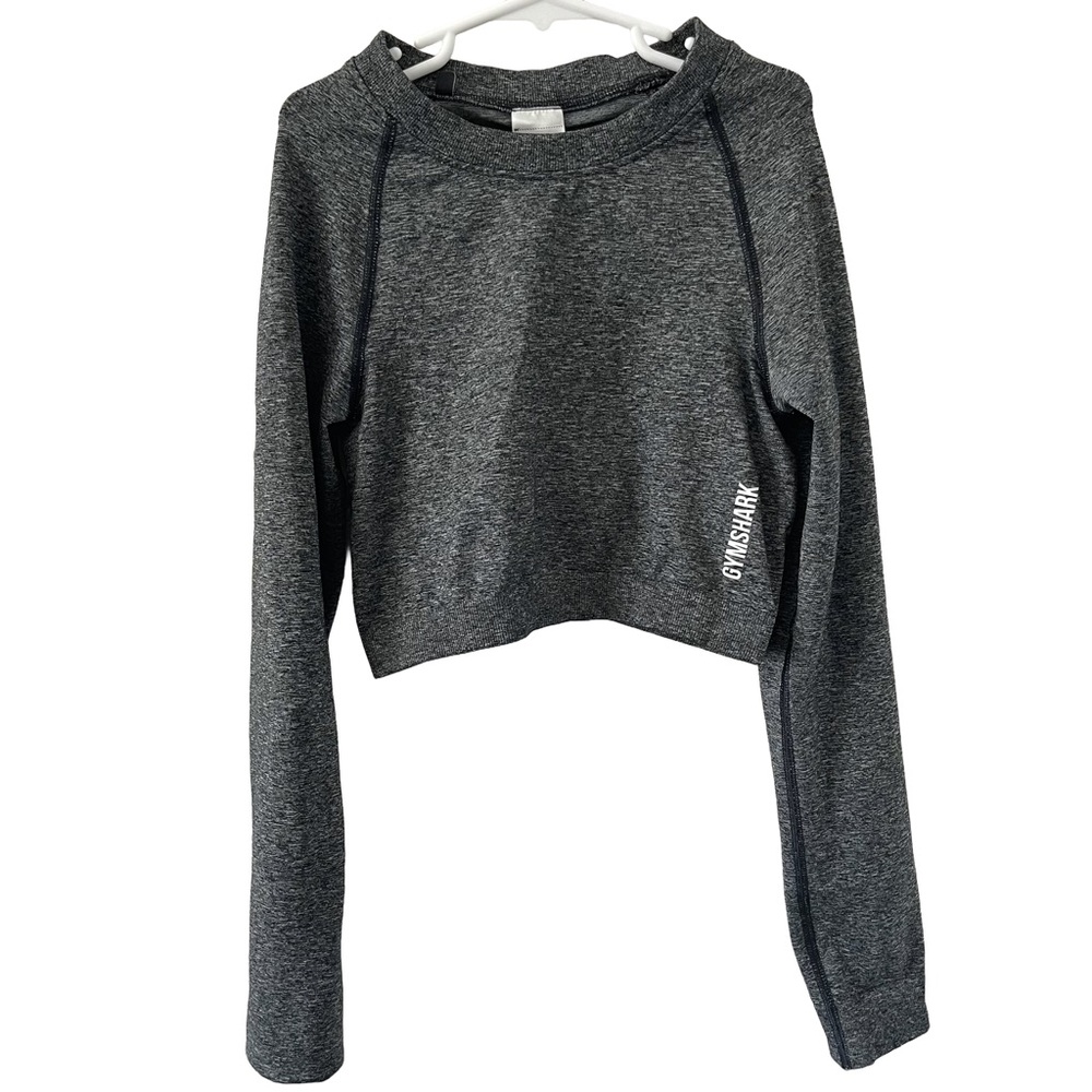 Gymshark Charcoal Crop Top